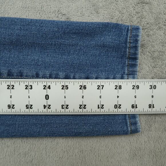 INC International Concepts Jeans Women's Size 12 Mid-Rise Straight 29" Inseam - Picture 4 of 16